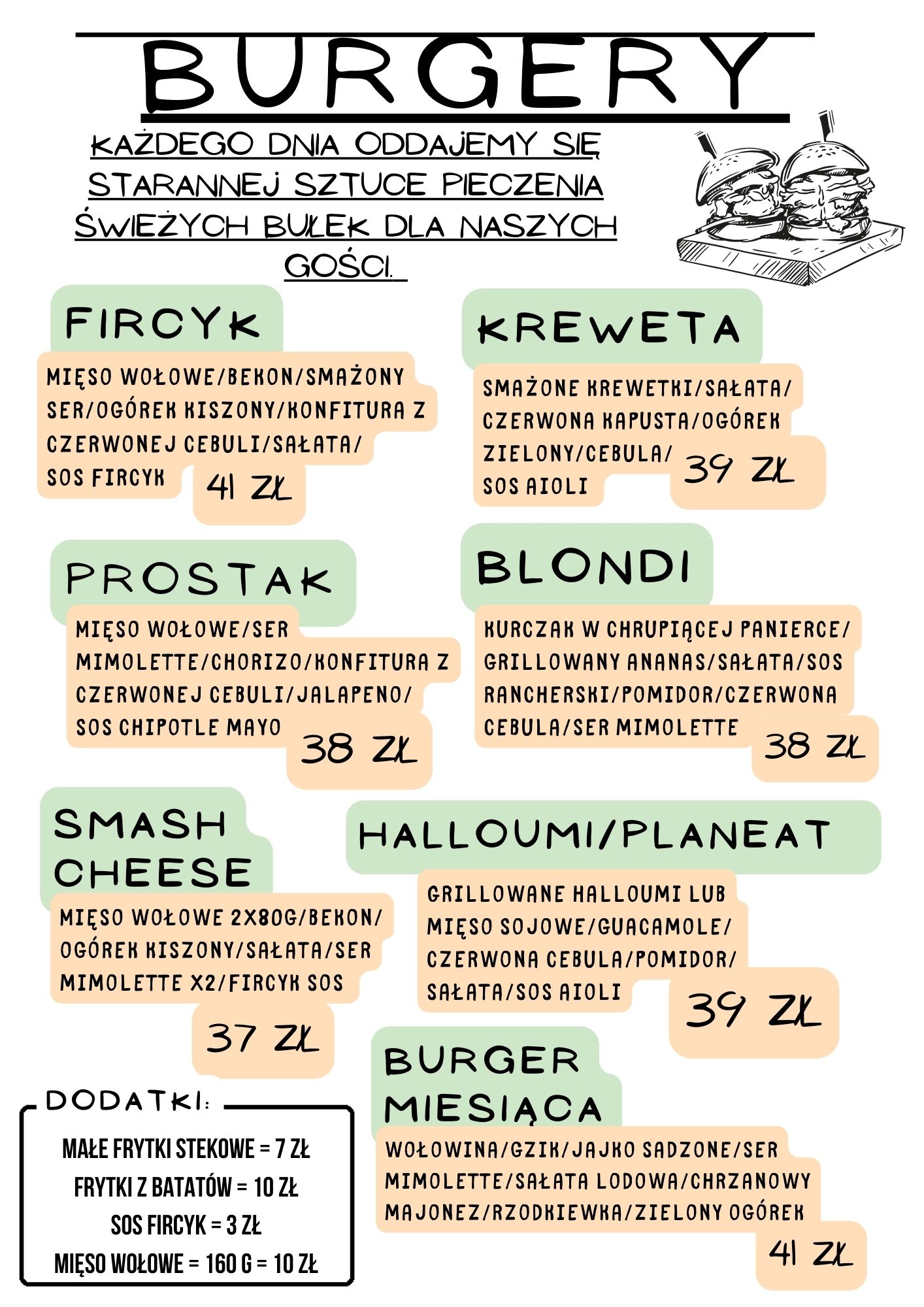 Kopia Minimalist Colorful Elegant Restaurant Menu